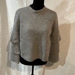 Endless‎ Rose ruffle sleeve sweater, size medium